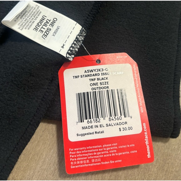 Northface fleece scarf - Picture 2 of 2